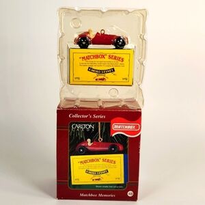 Matchbox Memories, Carlton Cards Matchbox 40th Aniversary Ornament 1998